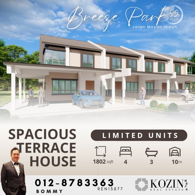 New Double Storey Terrace House @Batu Kawa photo 1