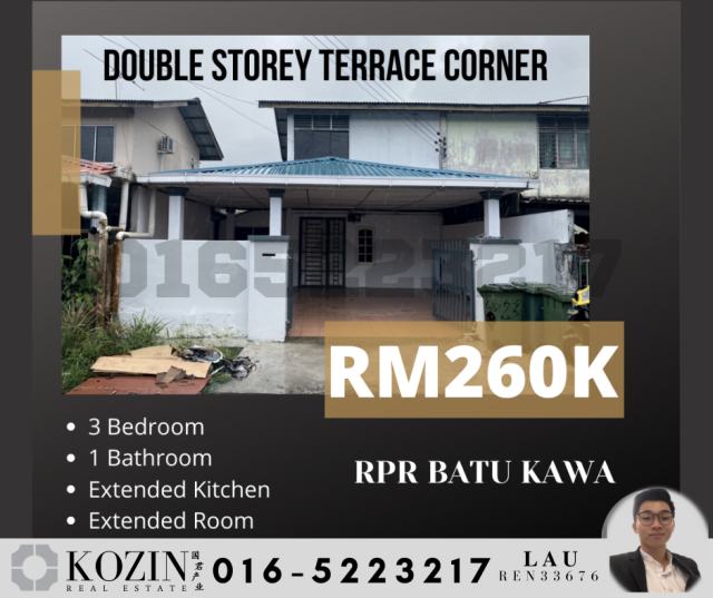 RPR Batu Kawa Double Storey Terrace Corner photo 1