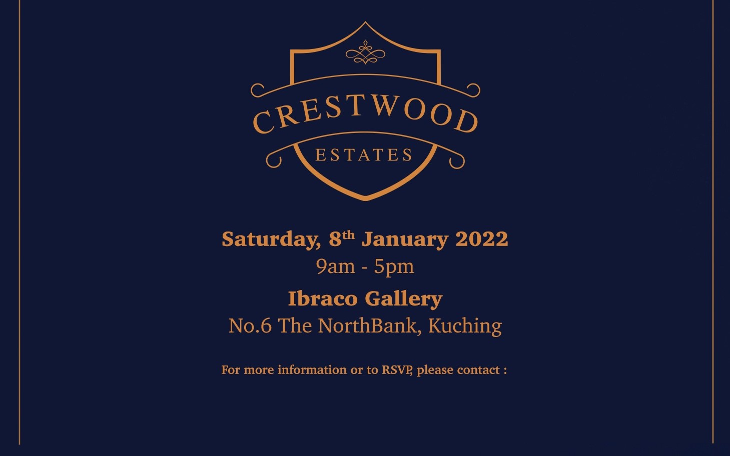 Crestwood Estates Exclusive Viewing on 8th January 2022 (Saturday)
